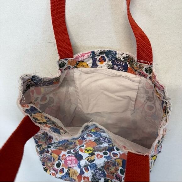 Tote Bag Tokyo Friends Japan Asian Small 2 Handle Y2K 90s shopping Concept One - Picture 7 of 7